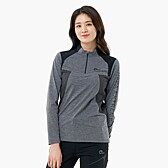 PRIME ZIP TEE_W - 7G25434